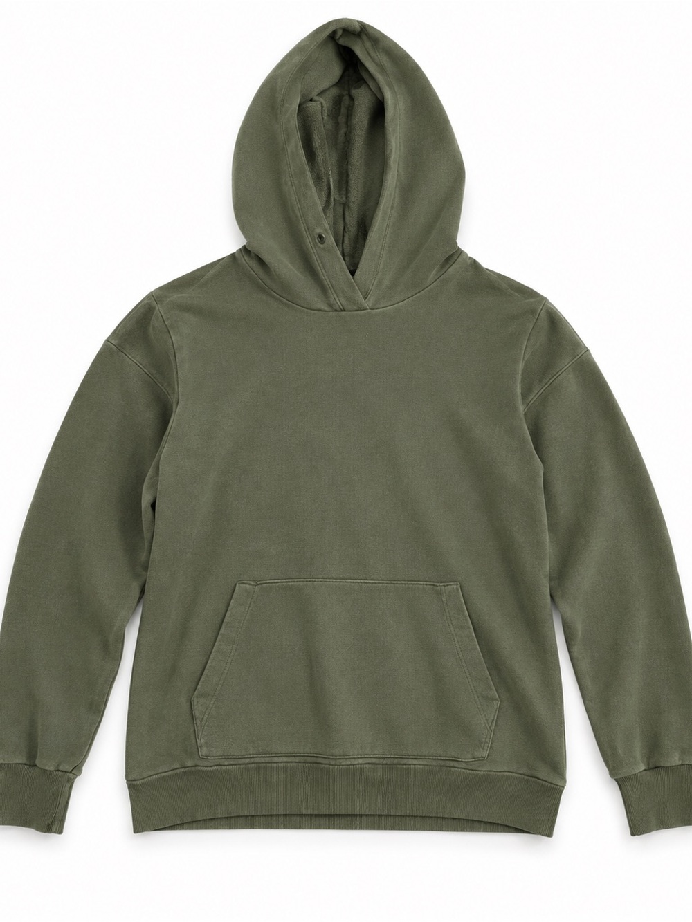 Caslon Olive Green Pullover Hoodie Sweatshirt XS